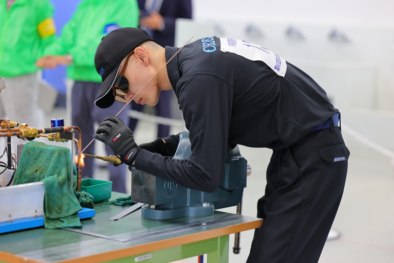 技能五輪の様子